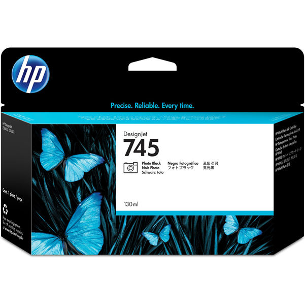 Hp - Cartuccia ink originale - 745 - Nero fotografico - F9J98A - 130ml - immagine principale