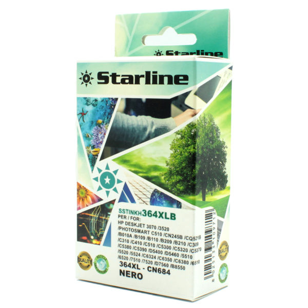 Starline - Cartuccia ink Compatibile - per HP 364XL - Nero - CN684E - 18,6ml - immagine principale