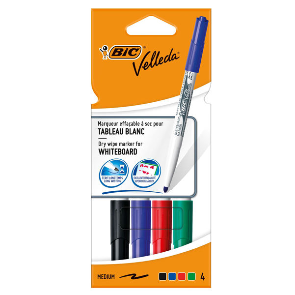 Pennarello Whiteboard Marker Velleda 1741 - punta tonda 1,4 mm - colori - immagine principale