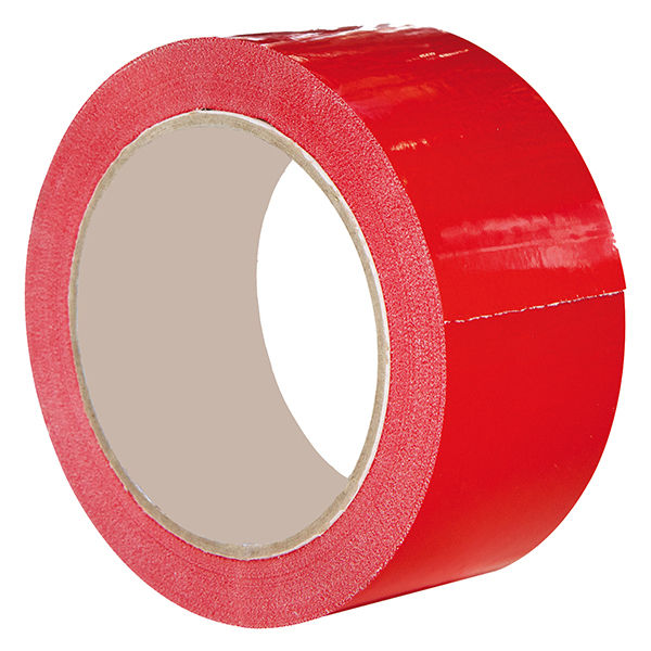 Nastro adesivo 350 - 5 cm x 66 m - PVC - rosso - Eurocel - immagine principale