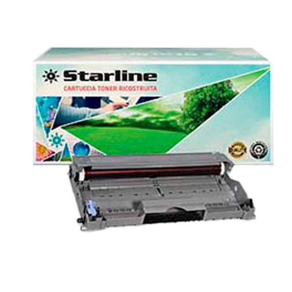 Starline - Tamburo Ricostruito - per Brother - Nero - DR2000 - 12.000 pag - immagine principale