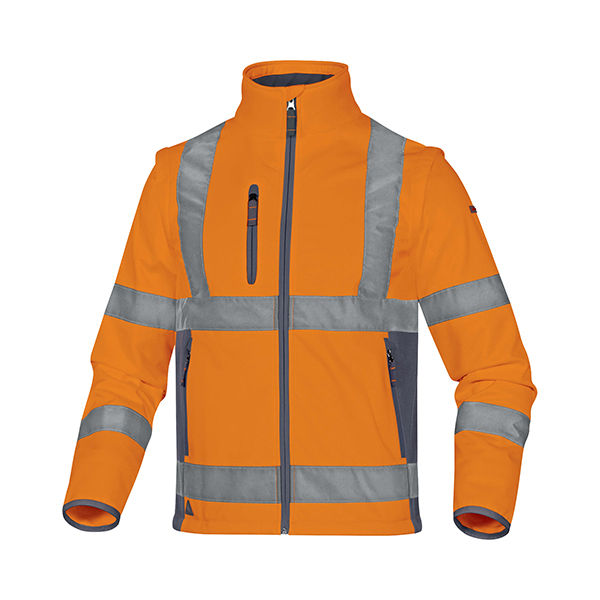 Giacca Softshell Moonlight 2 alta visibilità - poliestere - taglia M - arancio - immagine principale