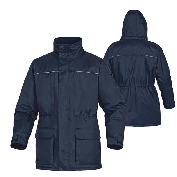 Parka Helsinki2 per freddo estremo - taglia XL - poliestere - blu - Deltaplus - immagine principale