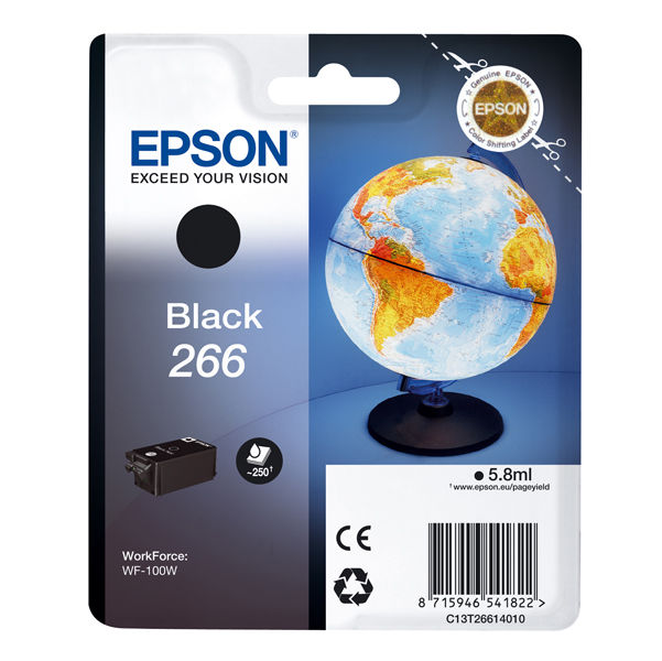 Epson - Cartuccia ink - 266 - Nero - C13T26614010 - 5,8ml - immagine principale