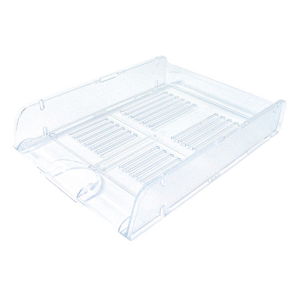 Vaschetta portacorrispondenza TR25310 - 26 x 34 x 6 cm - cristallo - Arda - immagine principale