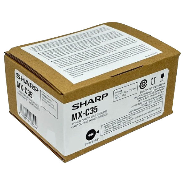 Sharp - Toner per MX-C407P - Nero - MX-C35TB - immagine principale