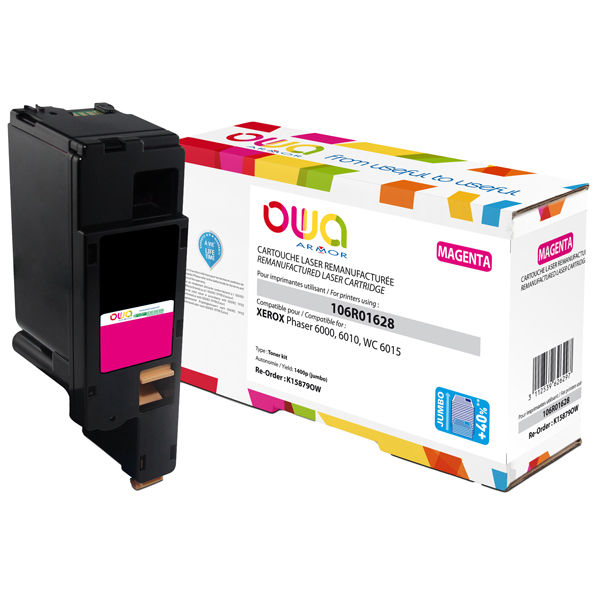 Armor - Toner Compatibile per Xerox Phaser 6000 - Magenta - 106R01628 - 1.400 - immagine principale