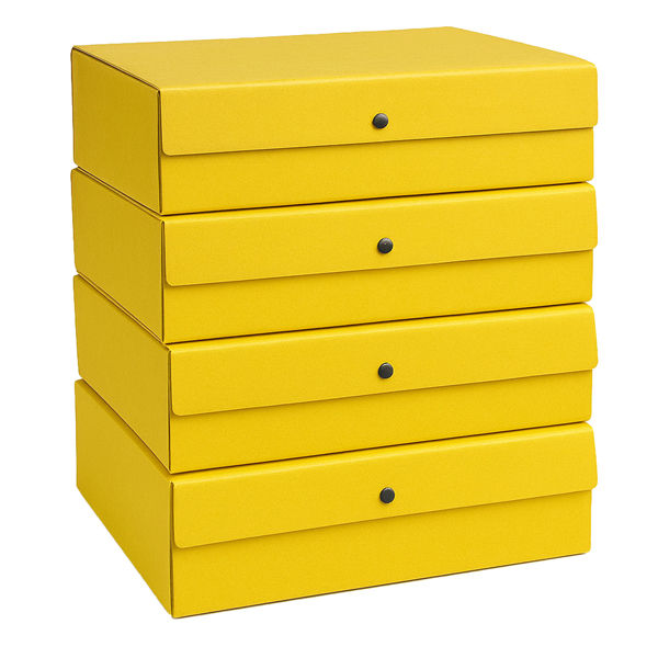 Scatola progetto - dorso 6 cm - giallo - Starline - immagine principale