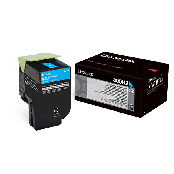 Lexmark - Toner - Ciano - 80C0H20 - 3.000 pag - immagine principale