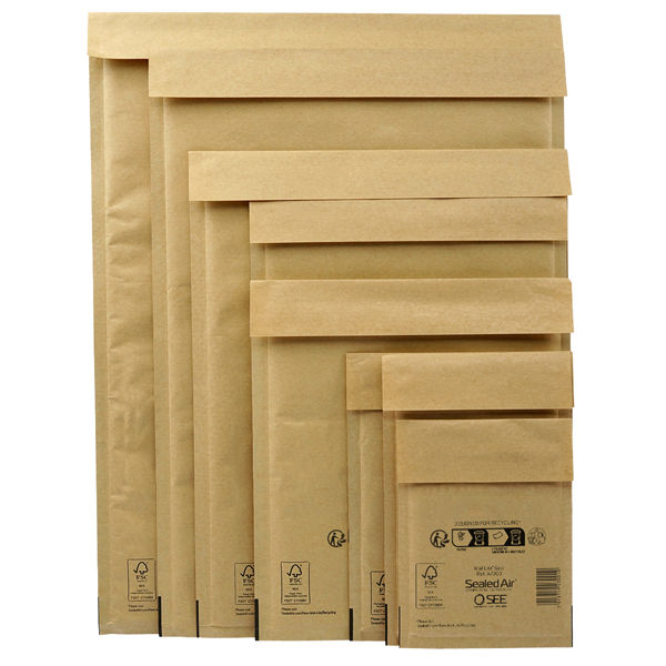 Miniatura: Busta imbottita Mail Lite Gold - J (30 x 44 cm) - avana - Sealed Air - conf. - immagine 4