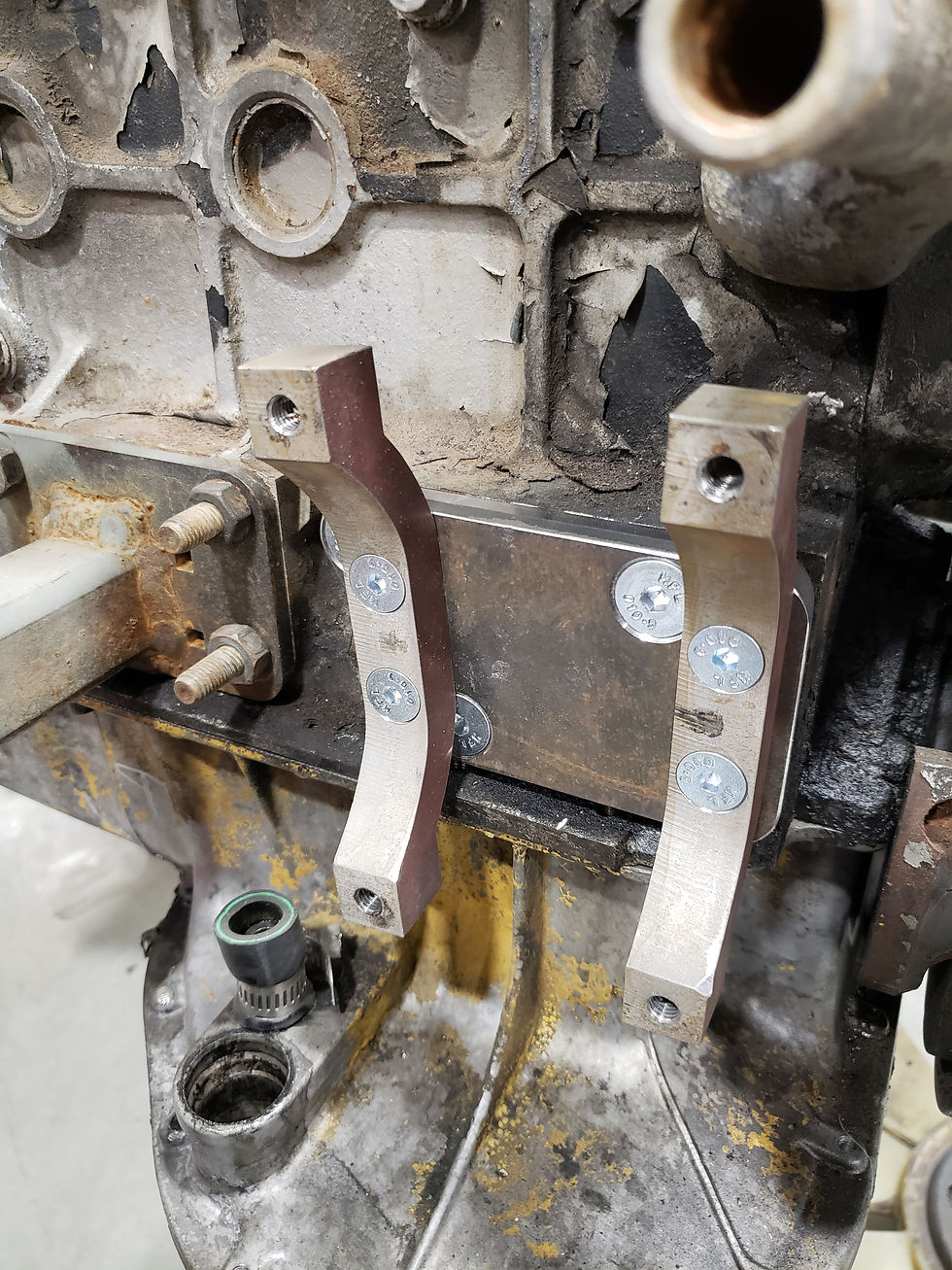 Thumbnail: OM617 A/C Bracket for Toyota Compressor (4Runner/Tacoma 96-04)