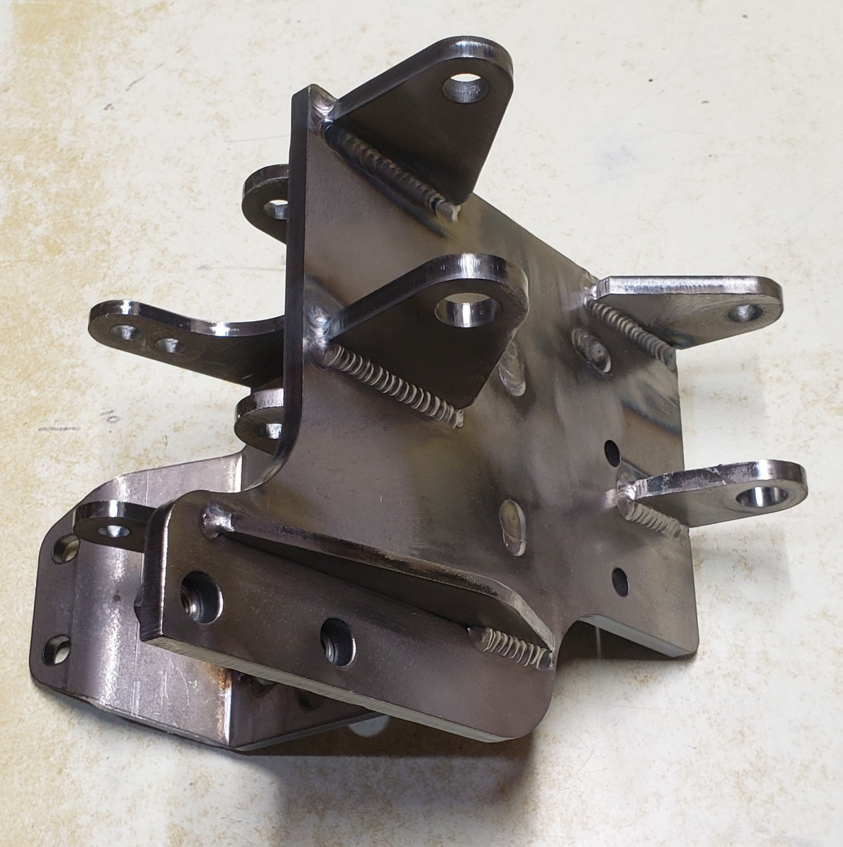 OM617 TC Saginaw Type-2 Power Steering and Alternator Bracket