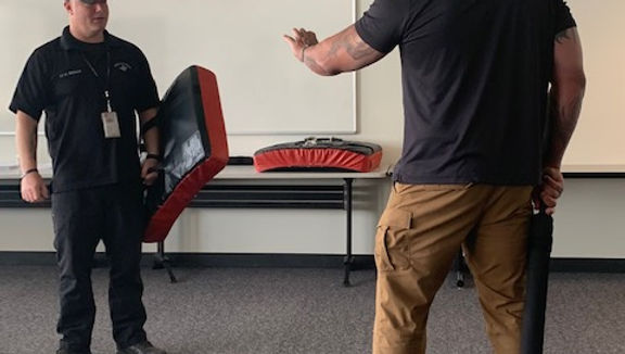 Students practice how to diffuse situations