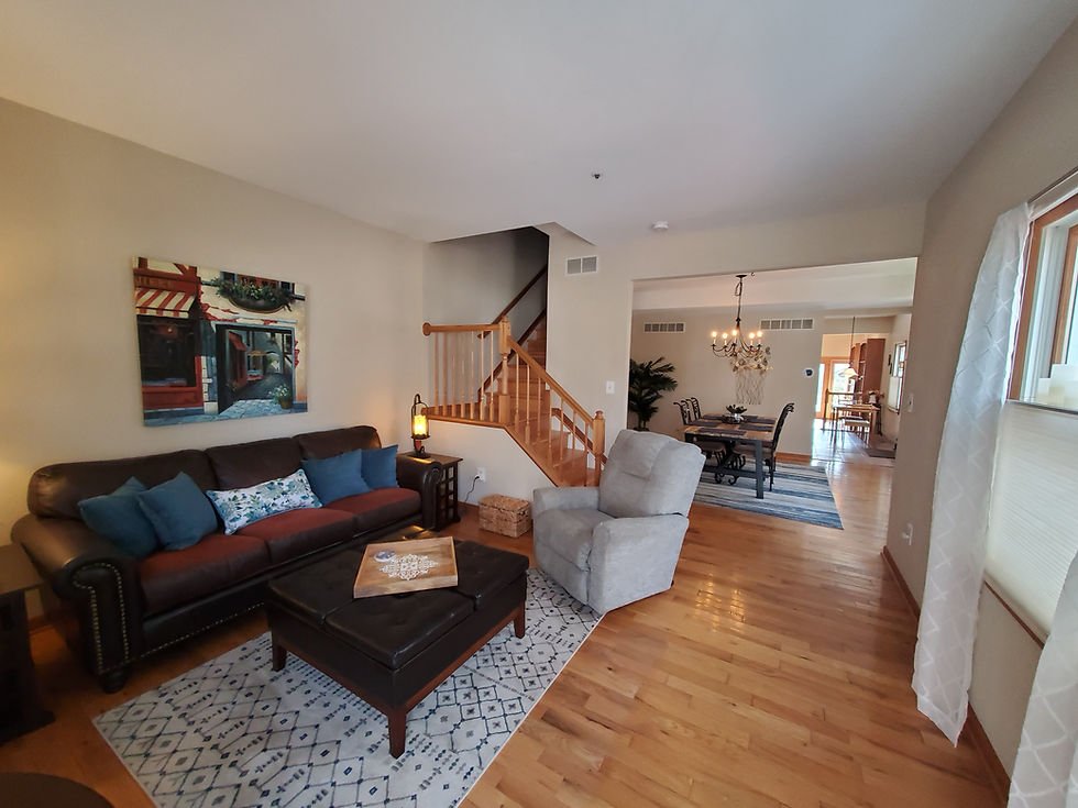 As you walk in - the main living room