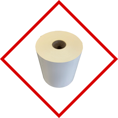 Compatible continuous direct thermal labels (single pack)