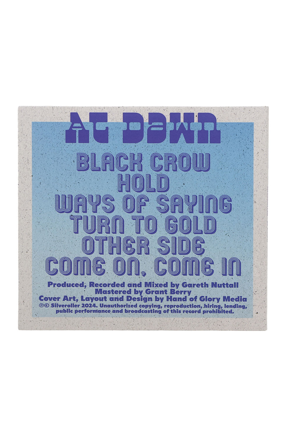 Thumbnail: At Dawn EP CD (physical copy)