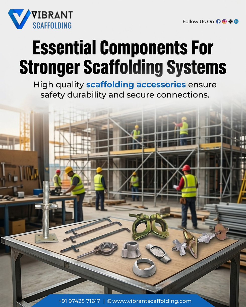 Improving Construction Workflow and Site Safety with Advanced Scaffolding Support Systems in Bangalore