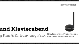 Herzliche Einladung zum Lieder- und Klavierabend!!!