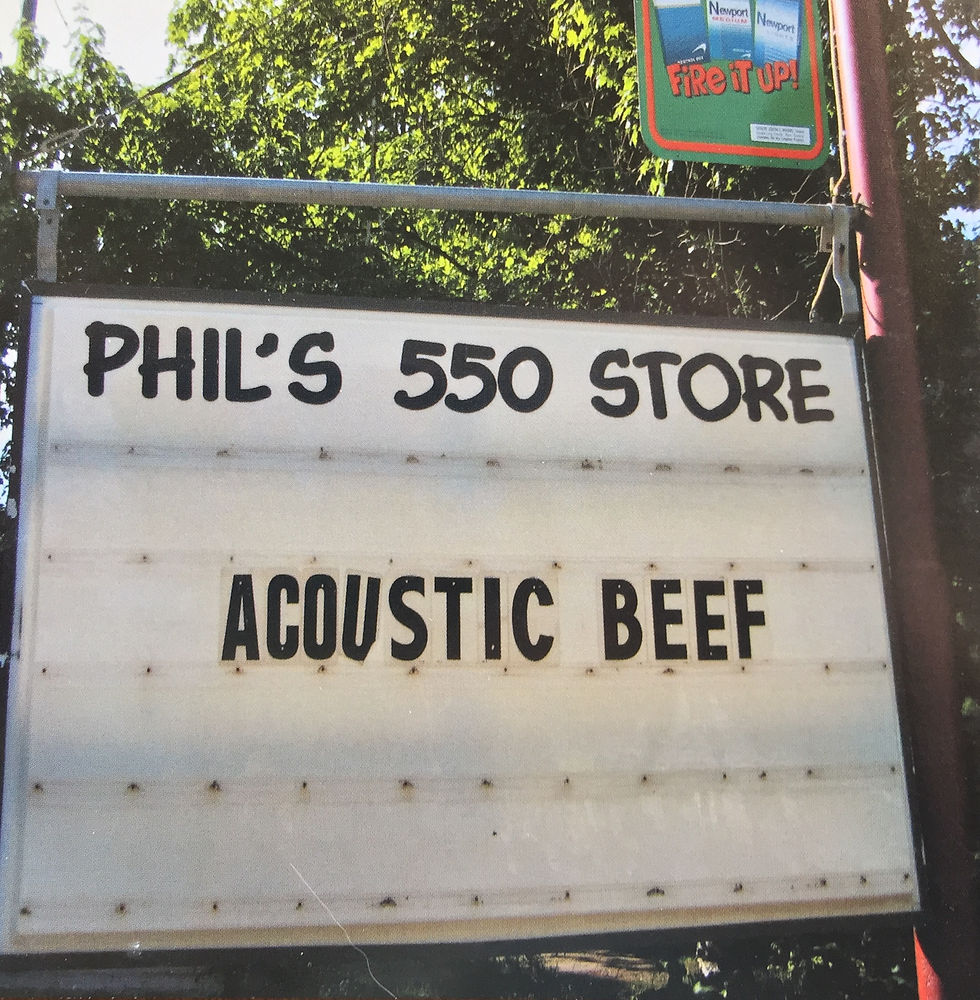 Acoustic Beef interior Jewel Case