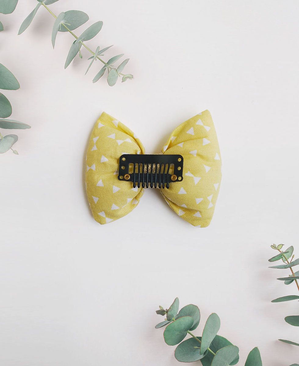 Miniature : Barrette - Jaune