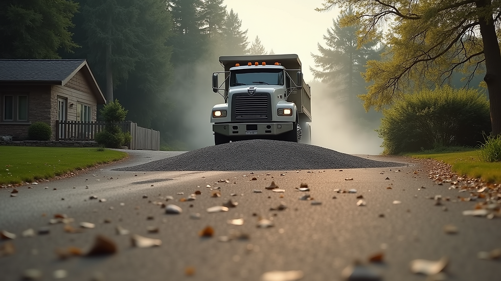Ensuring Secure Gravel Delivery
