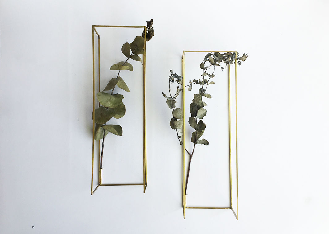 Brass Plant Holder #03