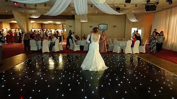 Black Starlight Dance Floor