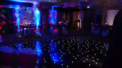 Starlit Events Black starlight floor
