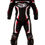 Miniatura: Fato pele (1 peça) MUGENRACE LS1-1503 (preto/branco/vermelho)