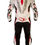 Miniatura: Fato pele (1 peça) MUGENRACE LS1-1503 (branco/preto/vermelho)