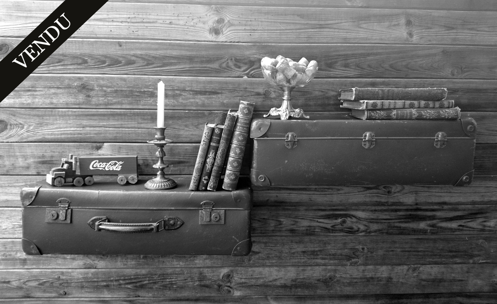 Etagère "Valise" Murale