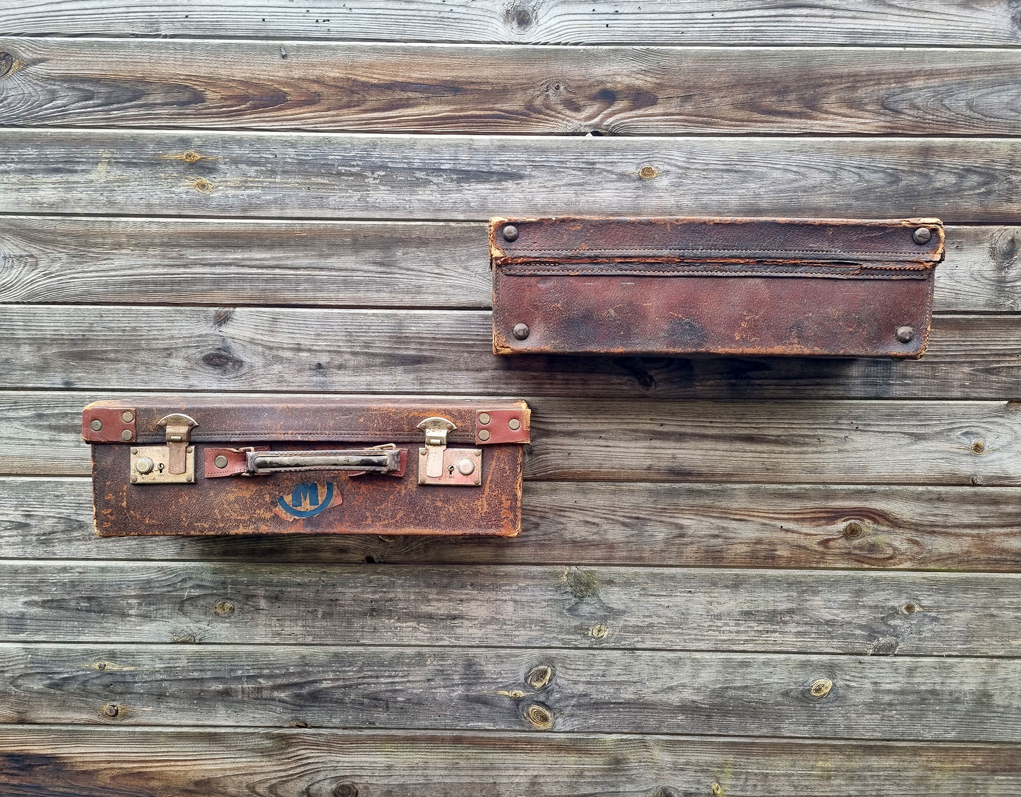 Etagère Valise Vintage Murale 01