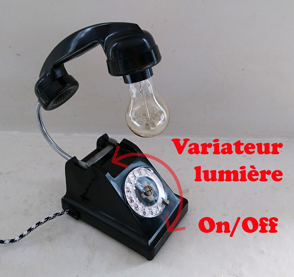 Miniature : Lampe Téléphone Rétro U43
