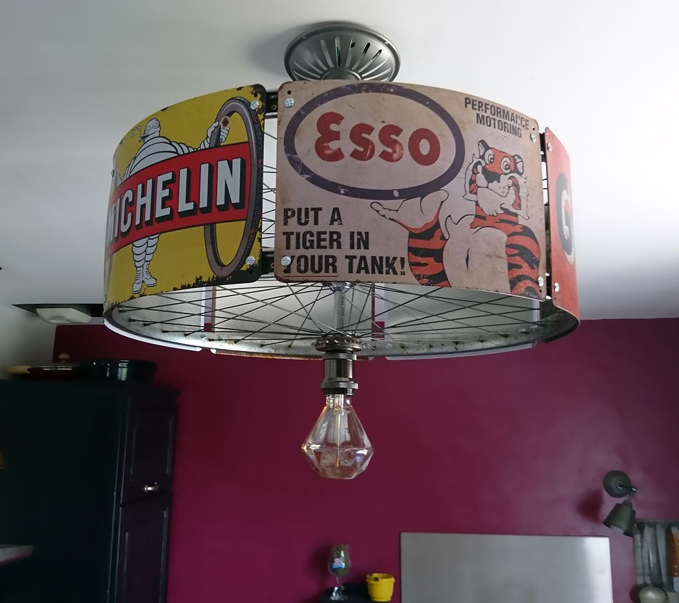 Miniature : Lustre Industriel Version Garage