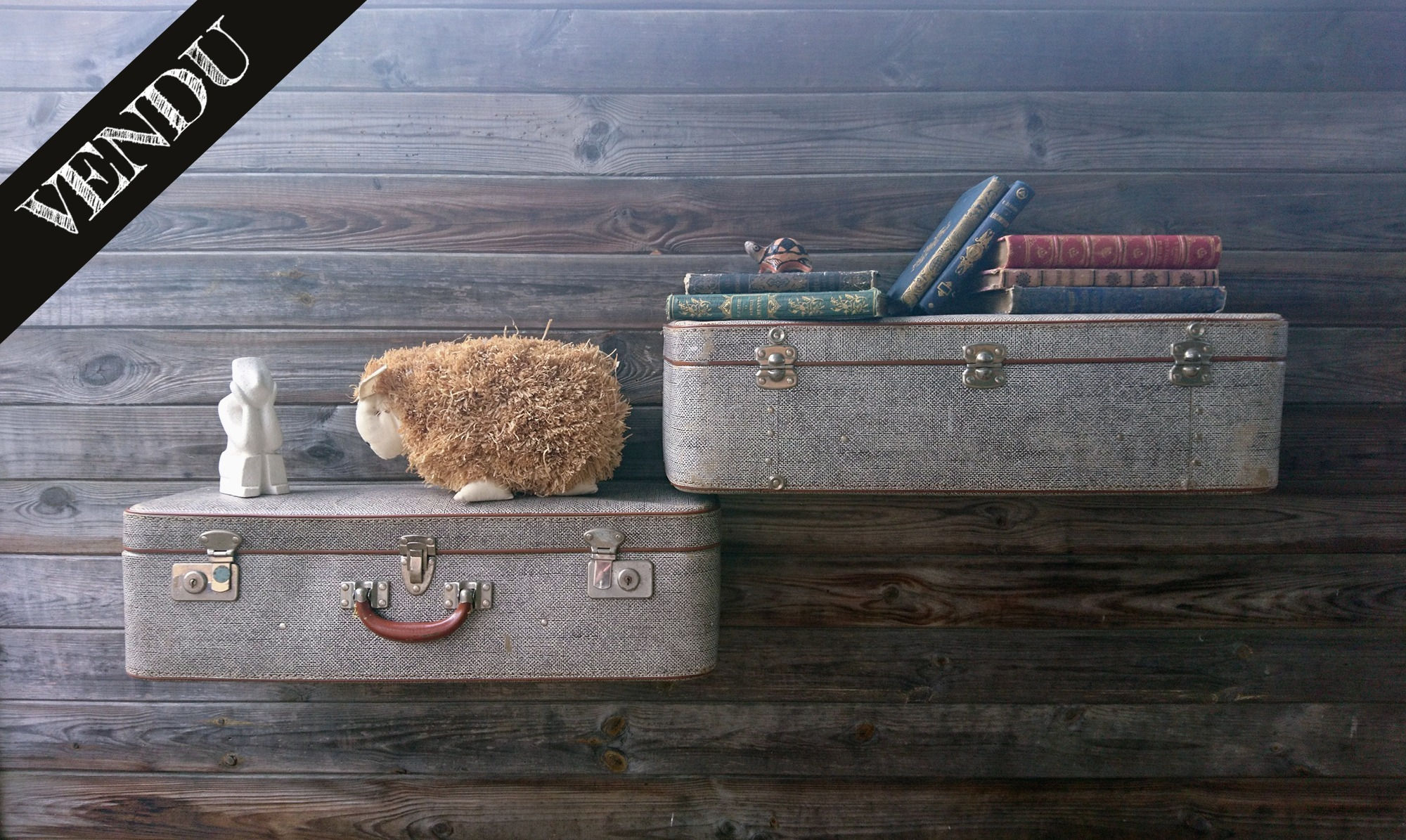 Etagère "Valise" Murale