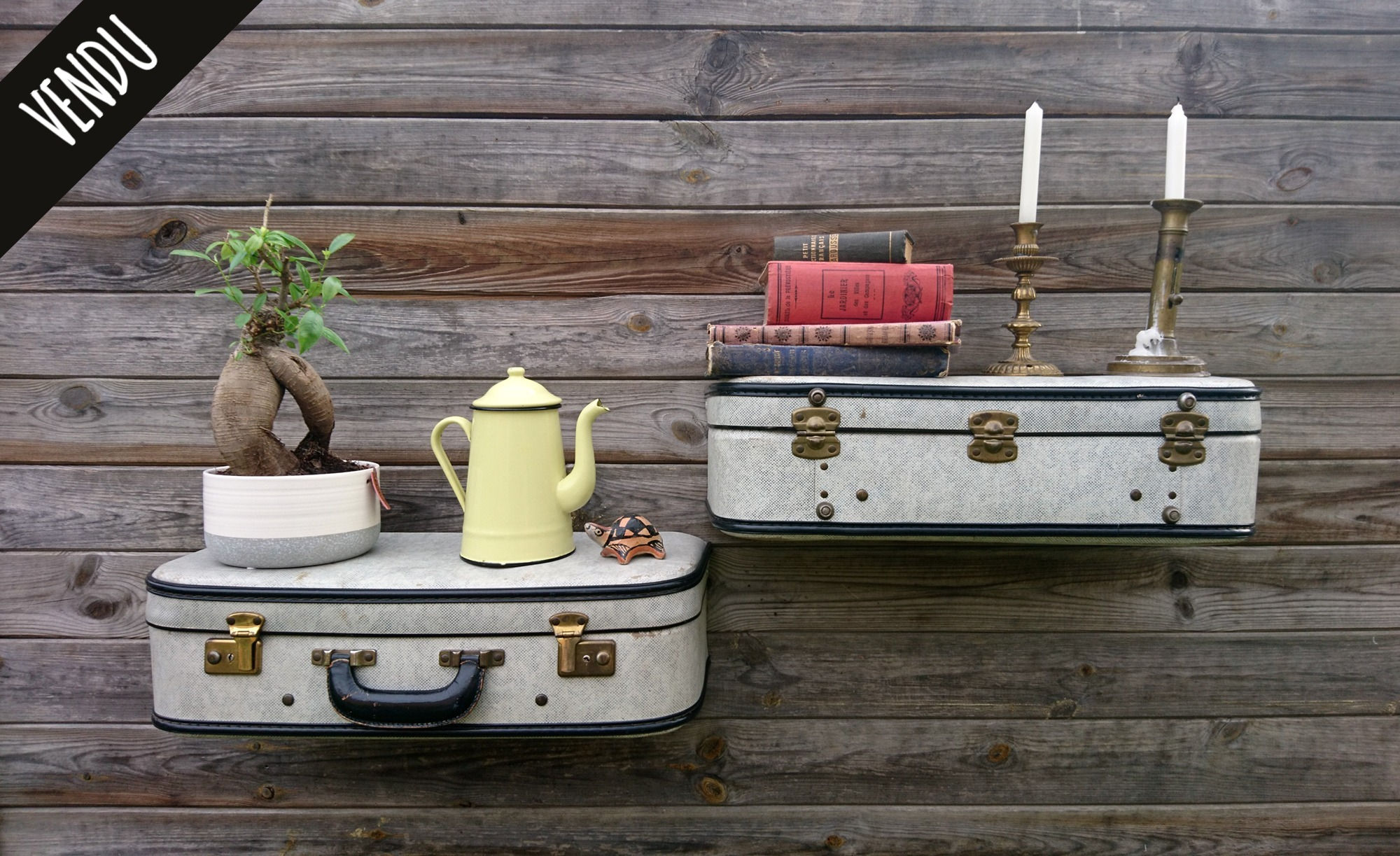 Etagère "Valise" Murale