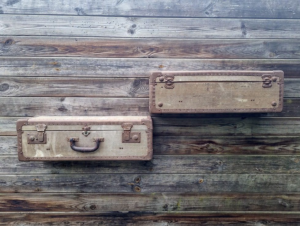 Etagère Valise Vintage Murale 02