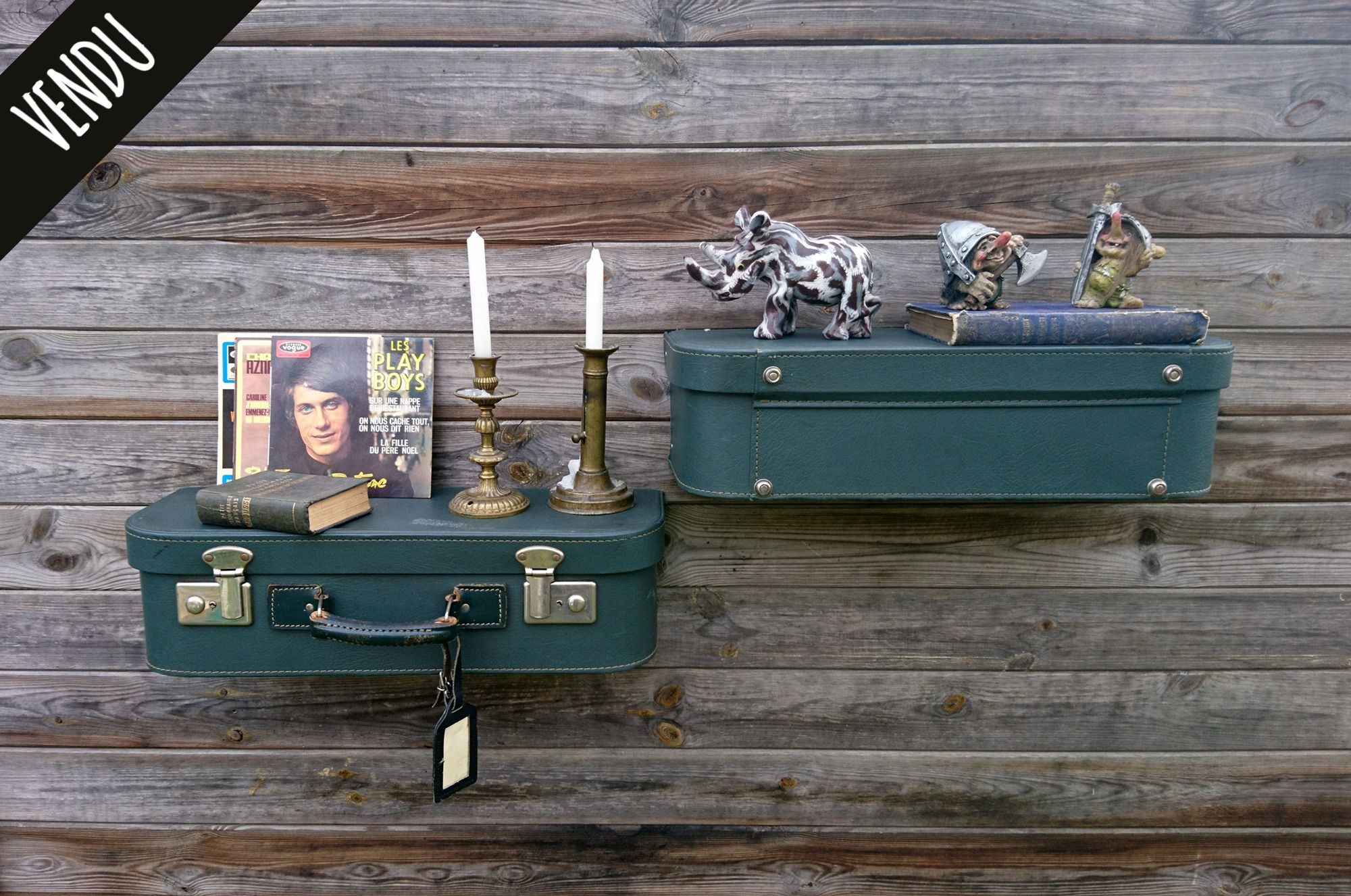 Etagère "Valise" Murale