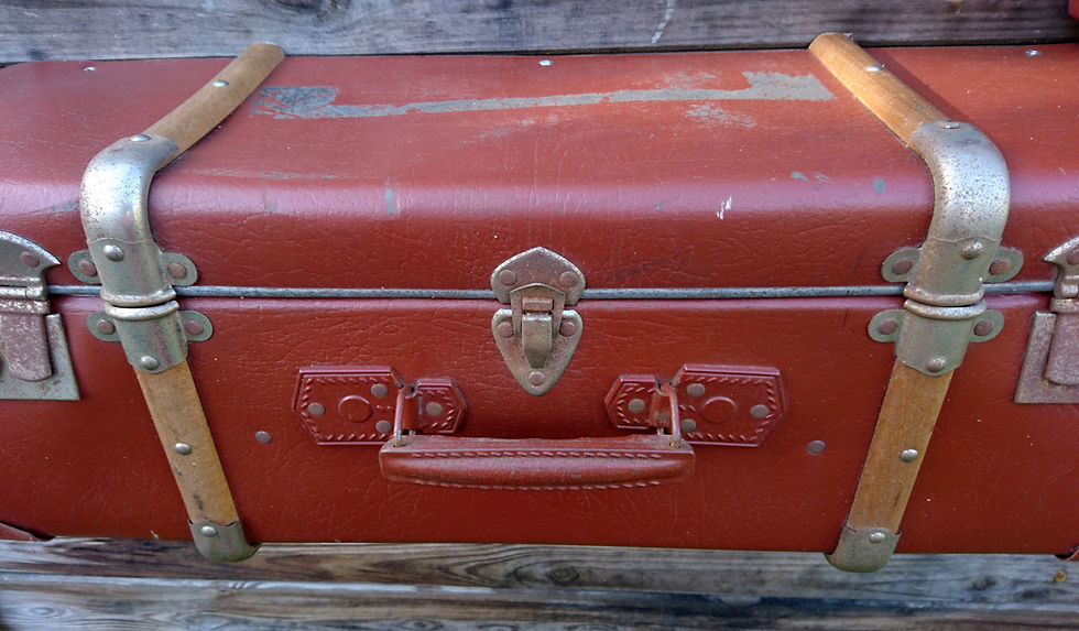 Miniature : Etagère Valise Vintage Murale 07