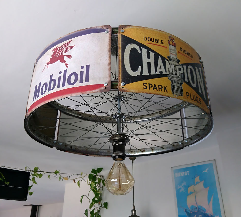 Miniature : Lustre Industriel Version Garage