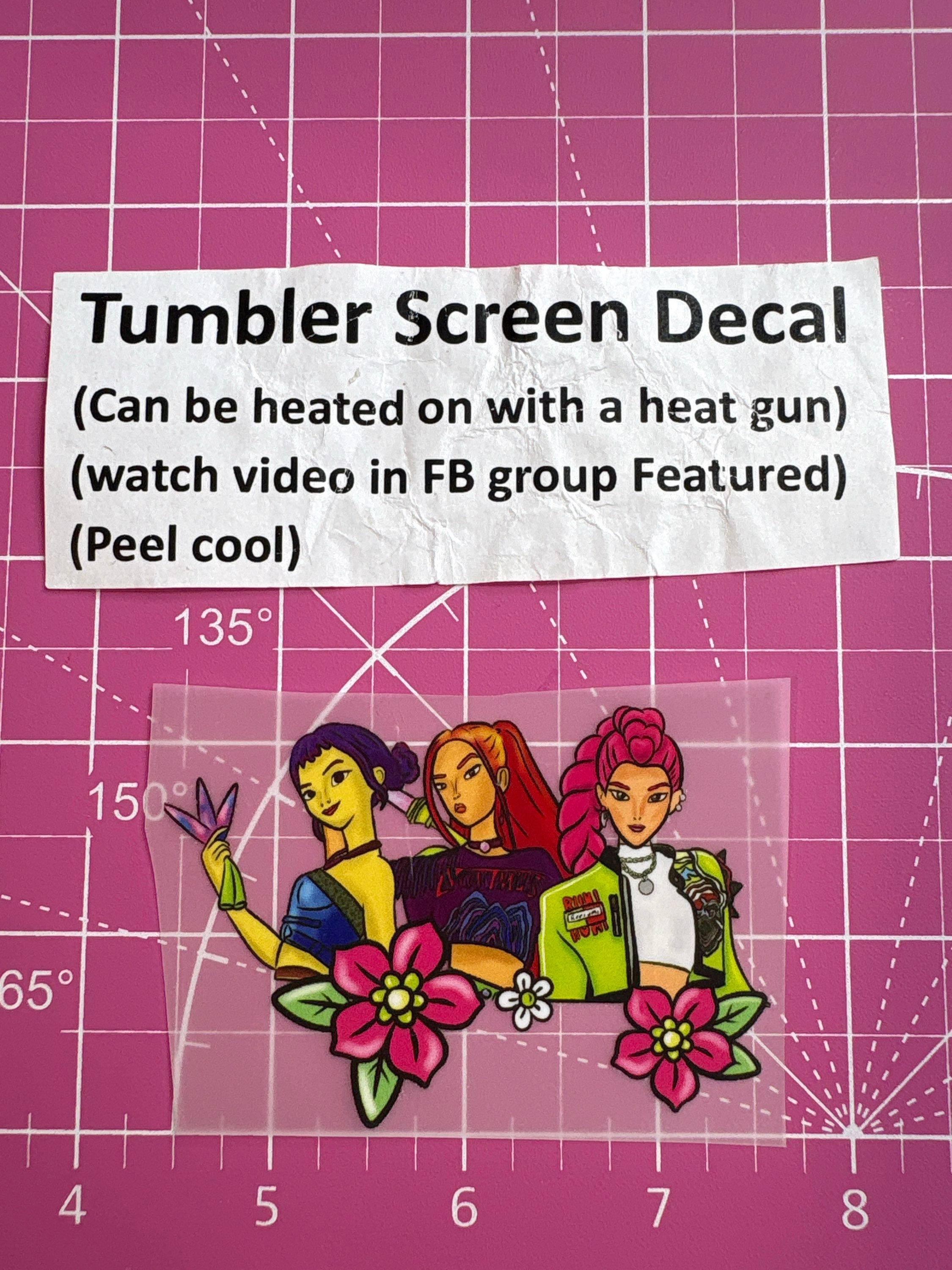 Tumbler Screen- K Pop Dem Hunter Girls