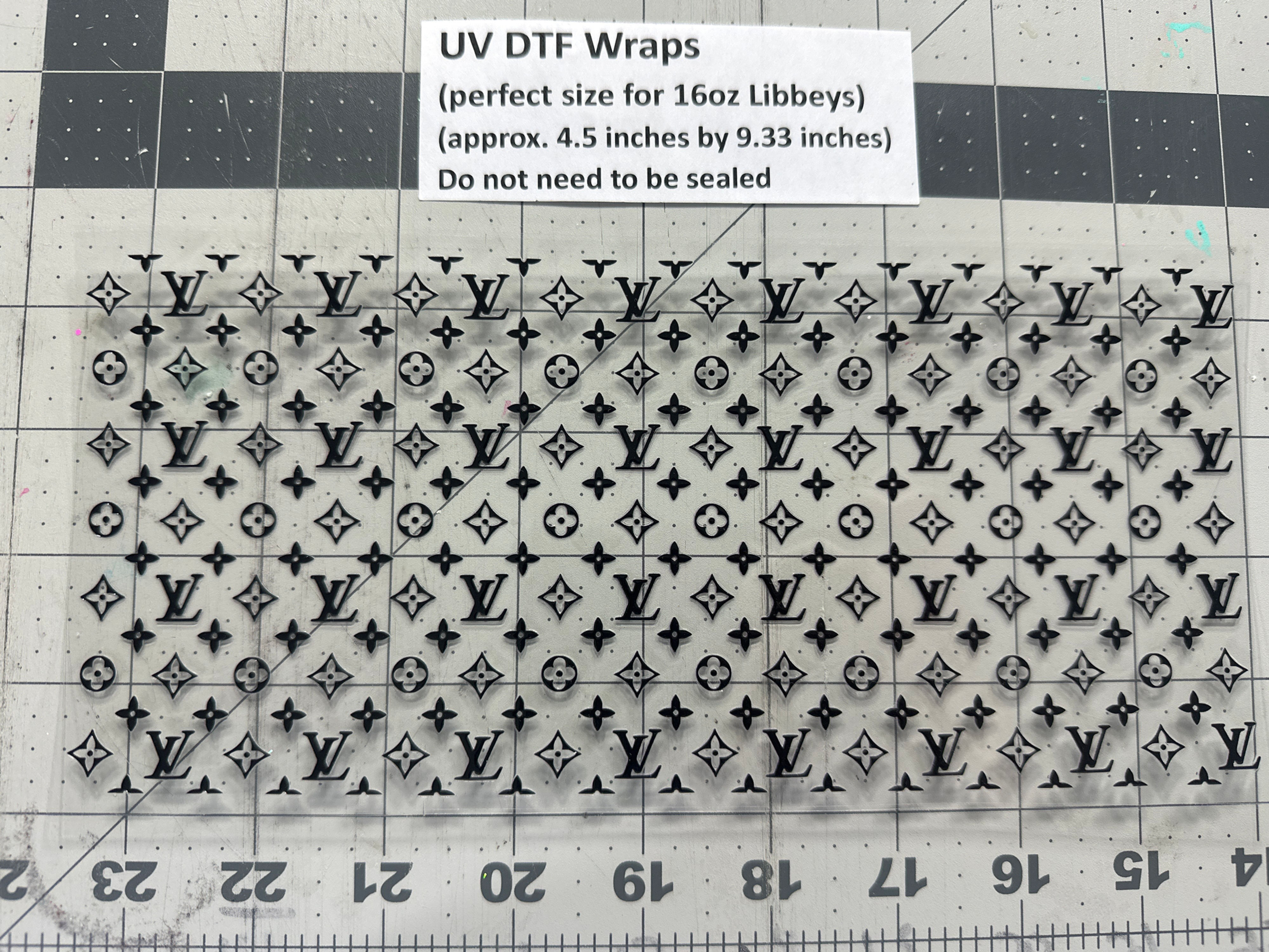 UVDTF WRAP- Blk LV