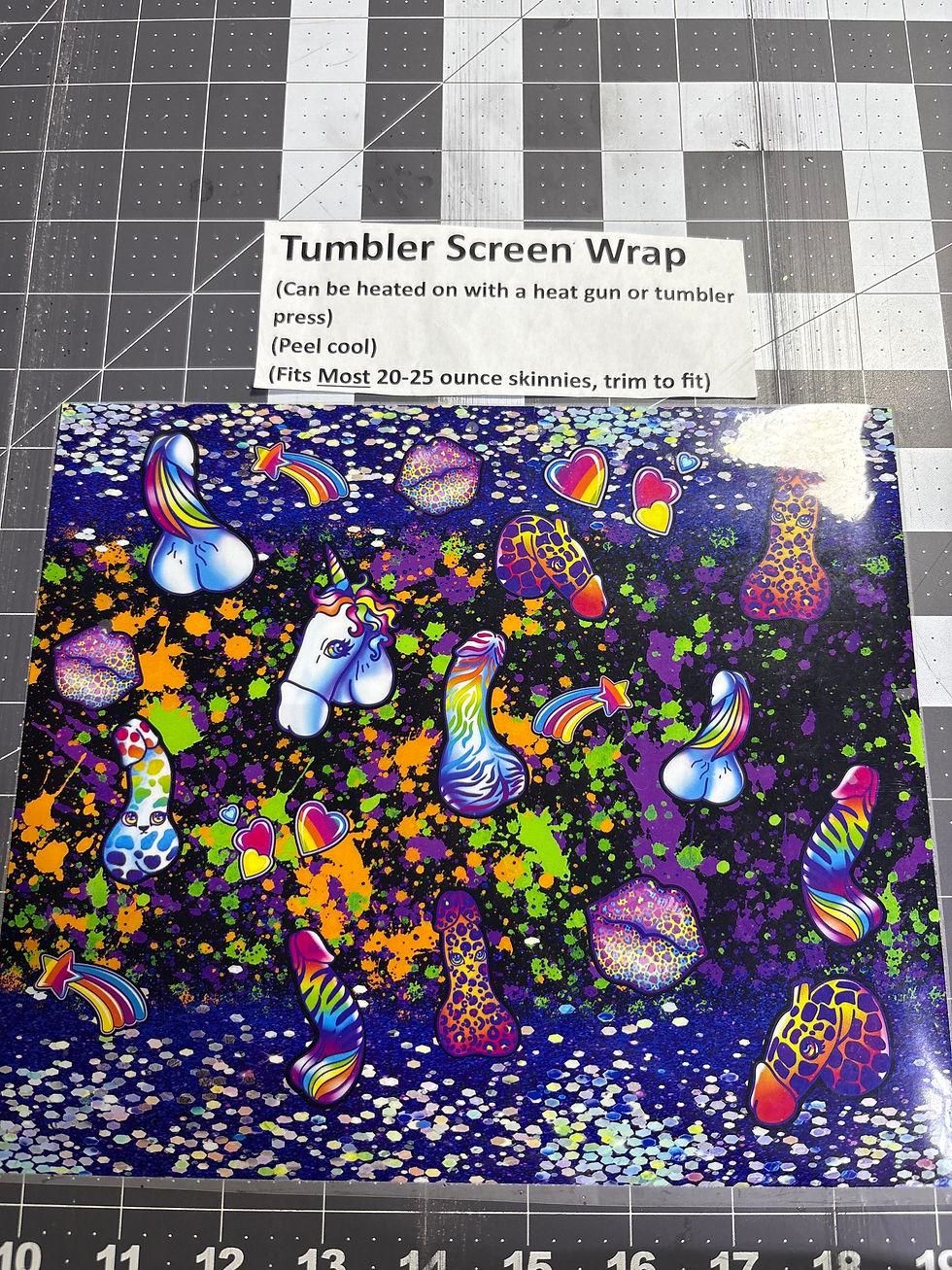 Tumbler Screen Wrap- LF Peen’s