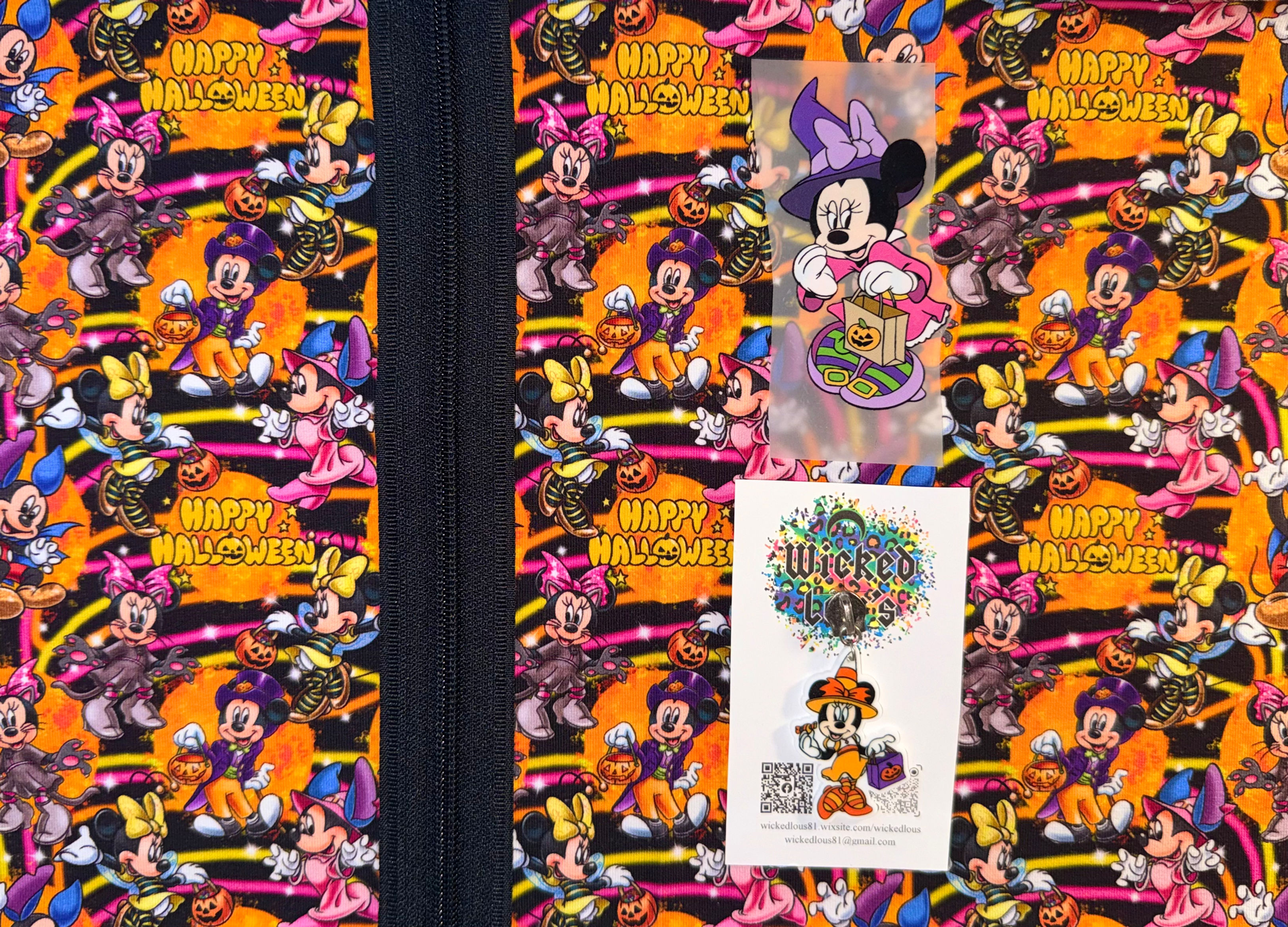 Fabric Zipper Tumbler Kit- Min Trick or Treat
