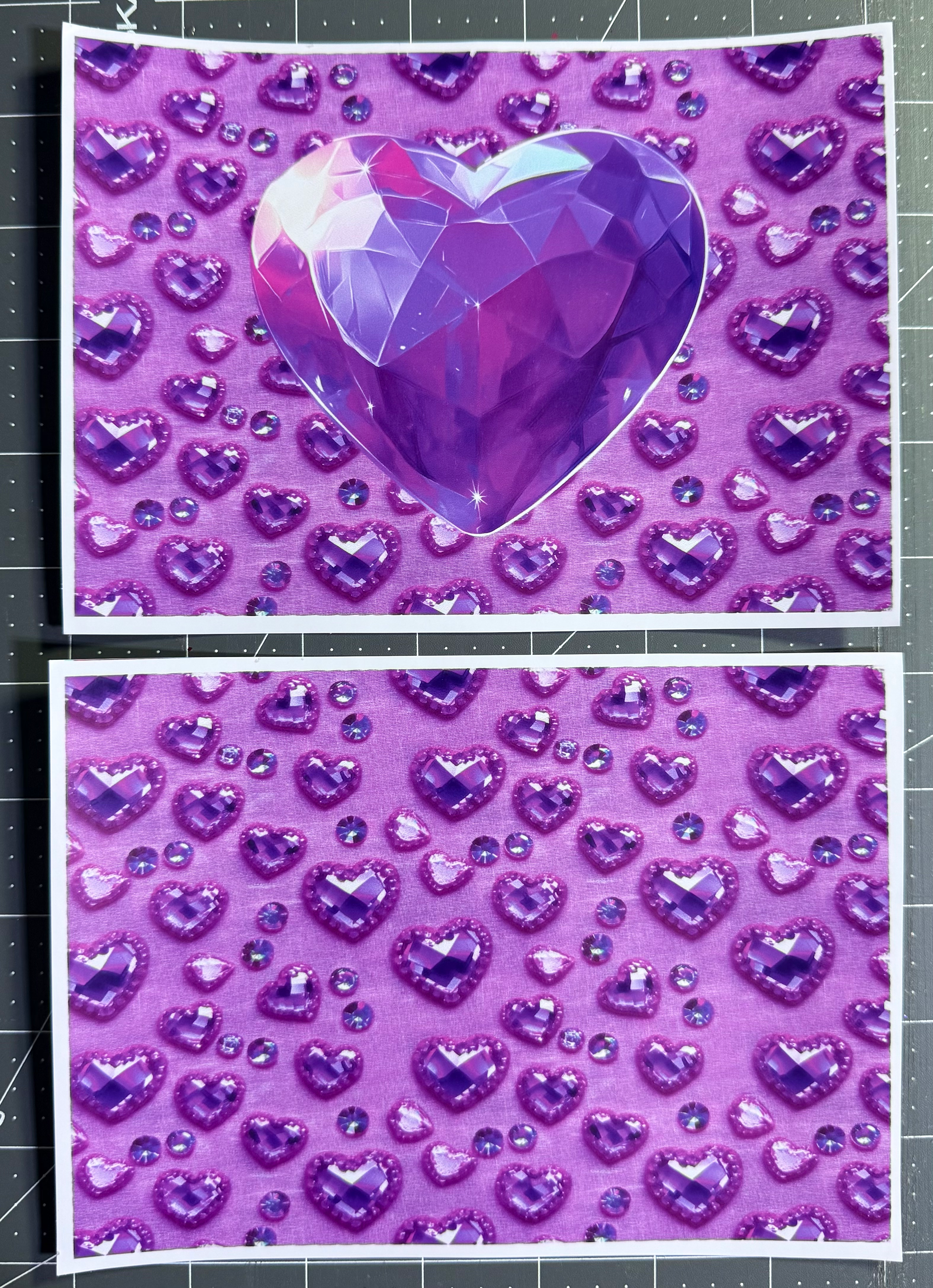 1/2 Composition Book Vinyl- Purple Gems