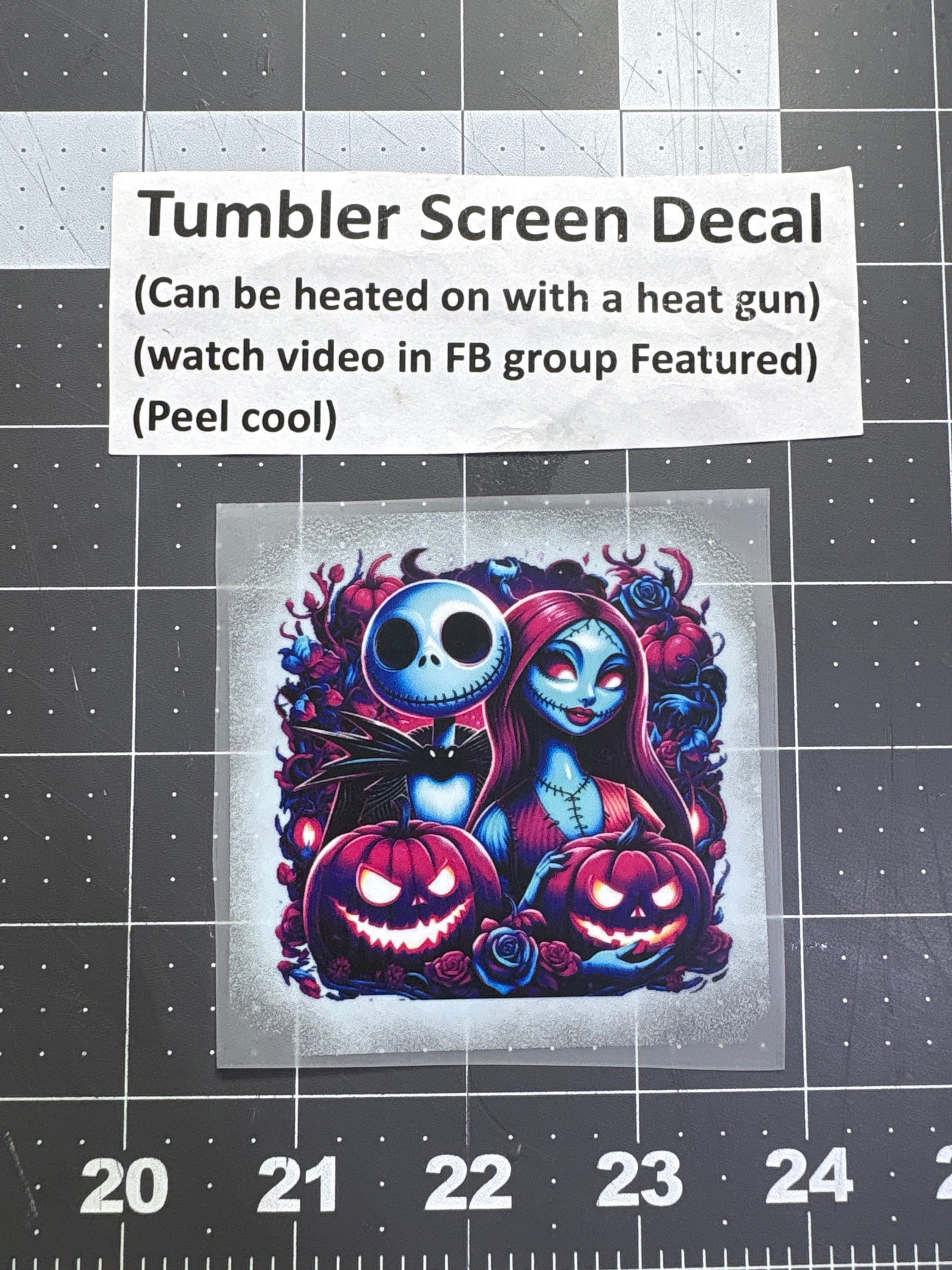 Tumbler Screen- Jac Sal Pink Blue