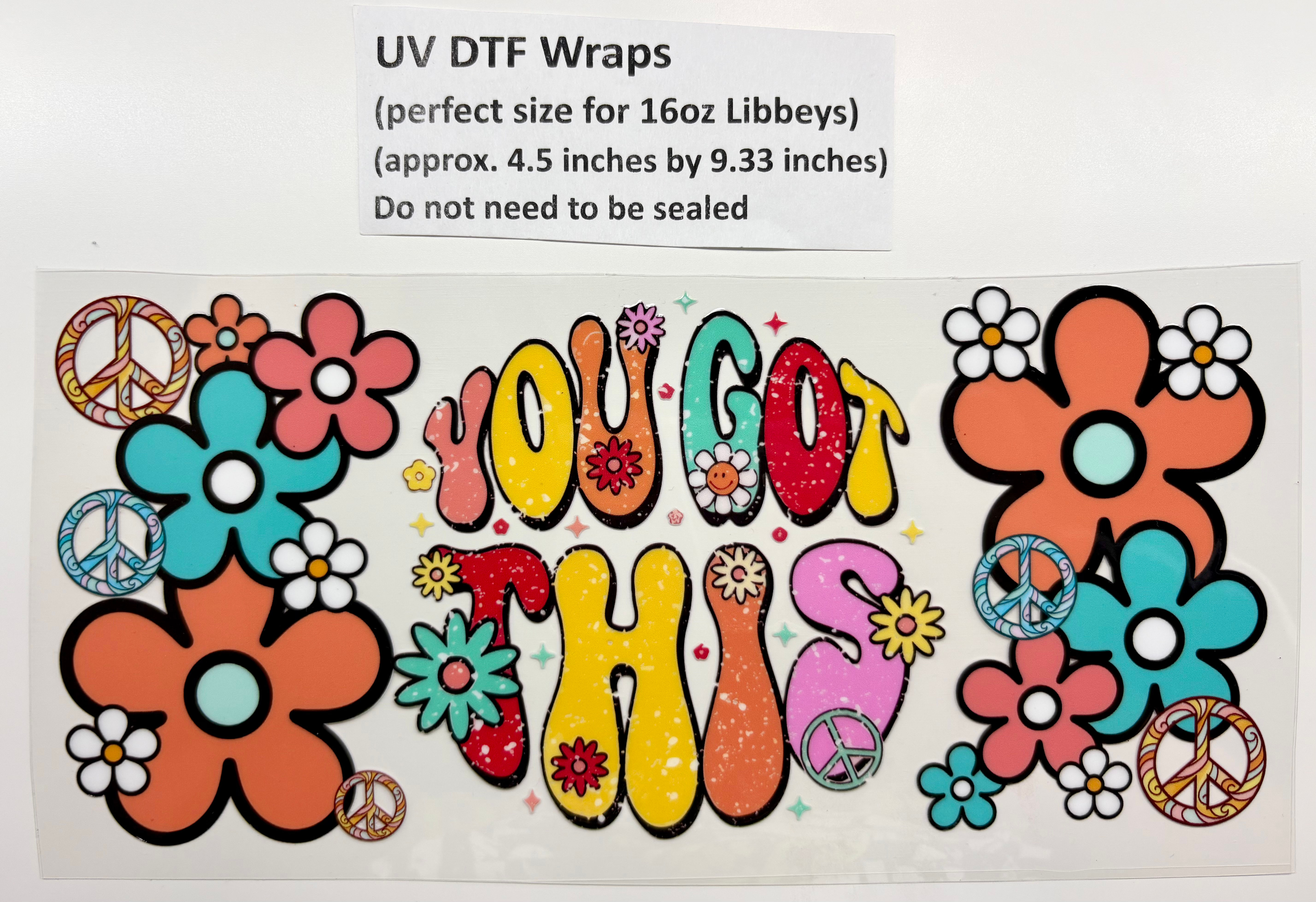 UVDTF WRAP- Groovy You Got This