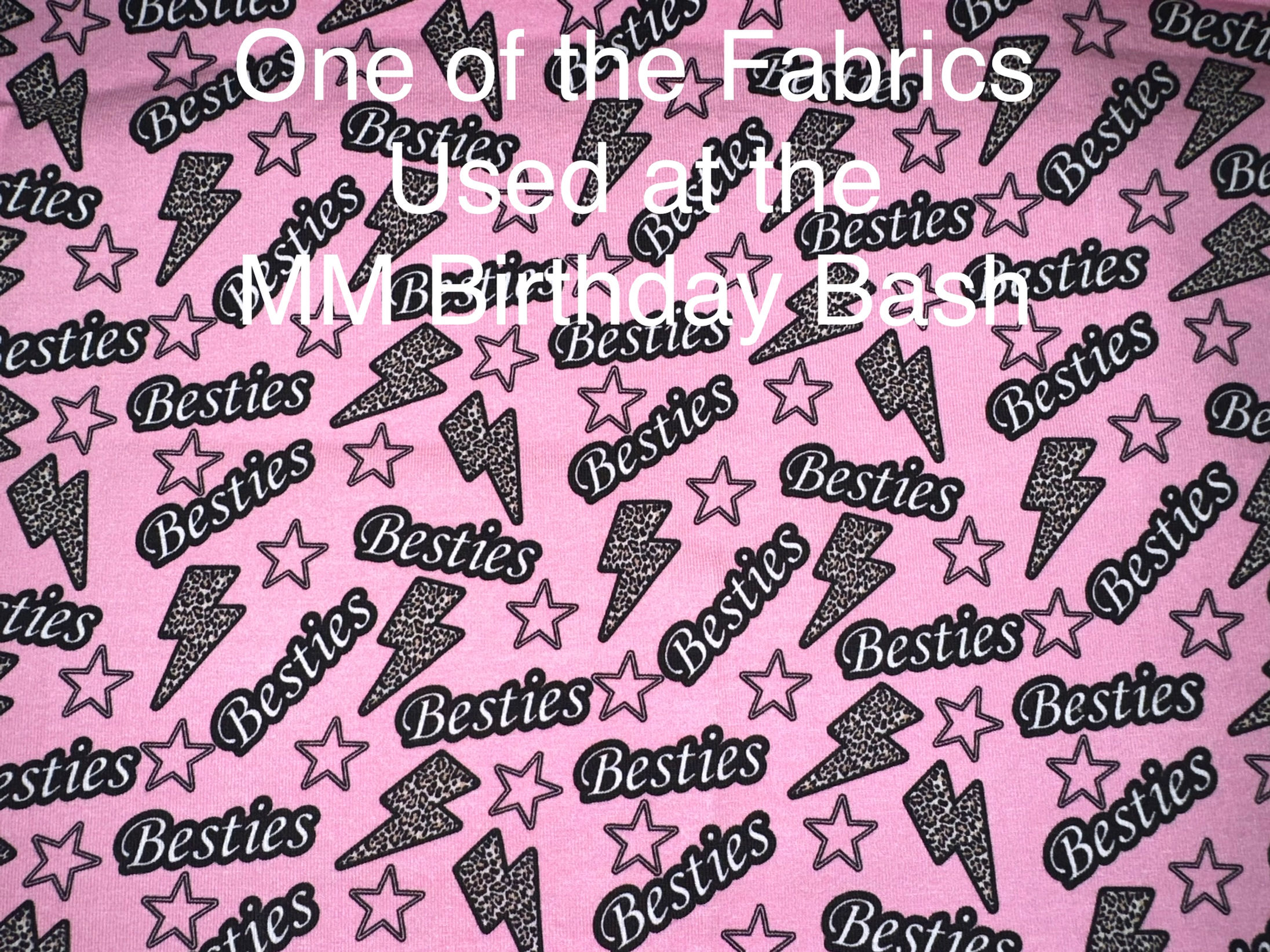 MM Birthday Bash Besties Fabric