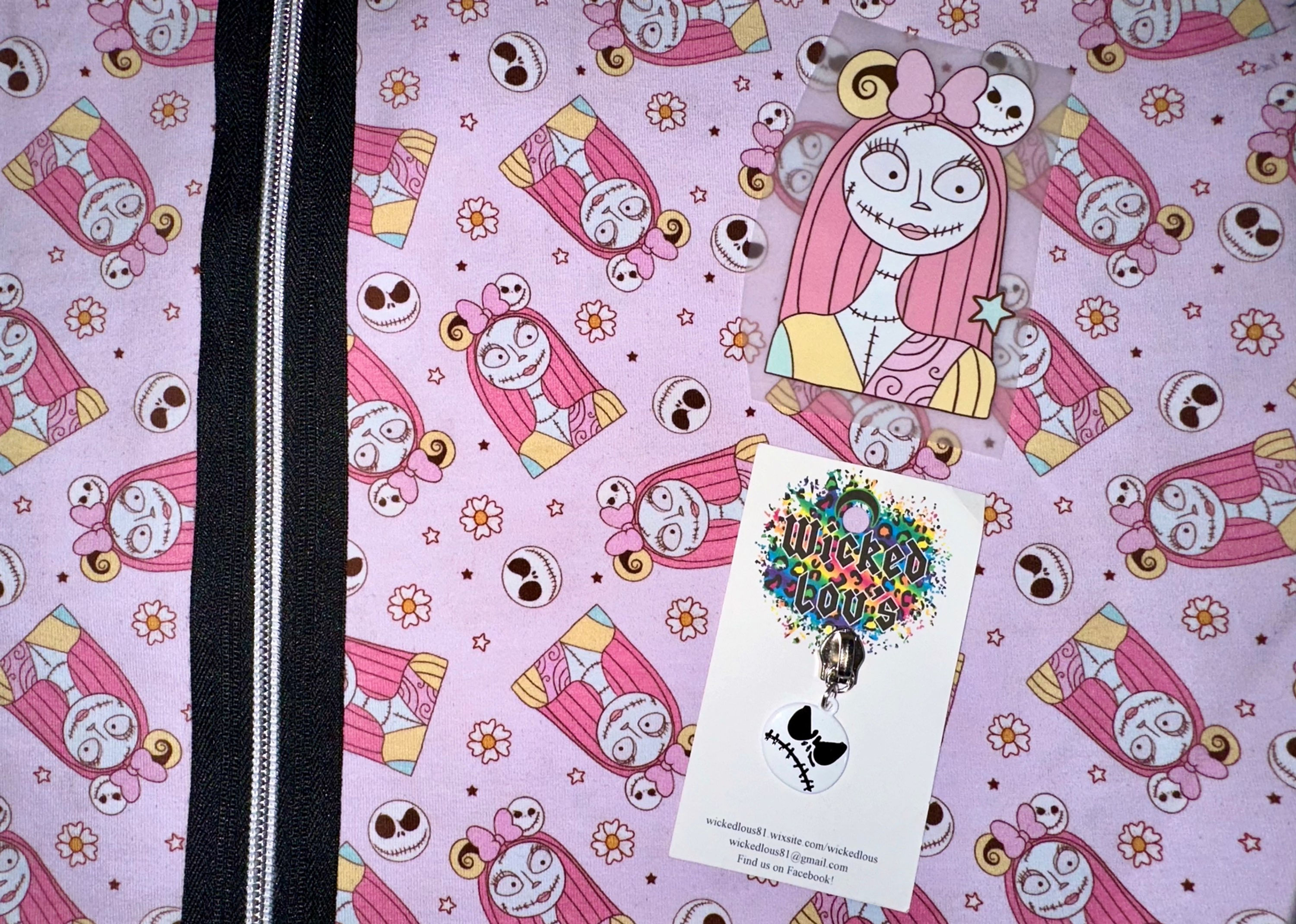 Fabric Zipper Tumbler Kit- Sal pastel ears