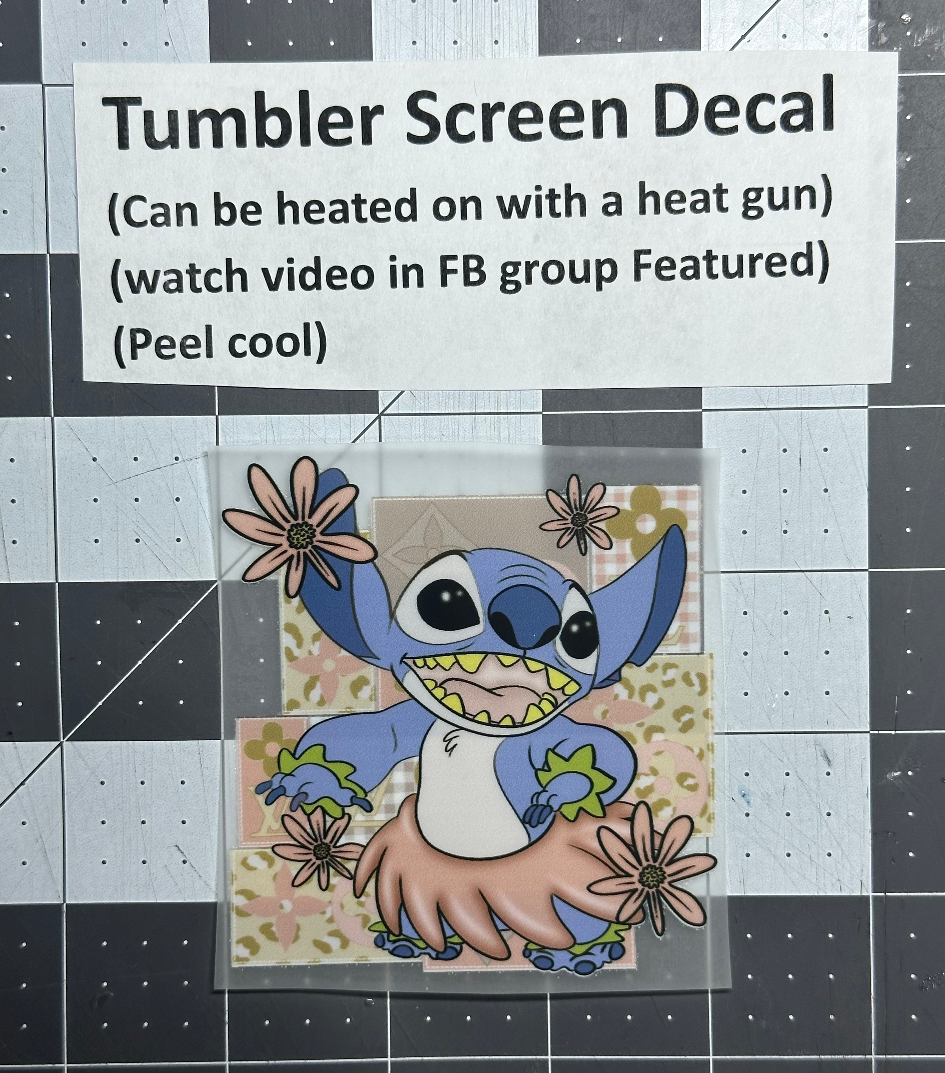 Tumbler Screen- Stit LV 